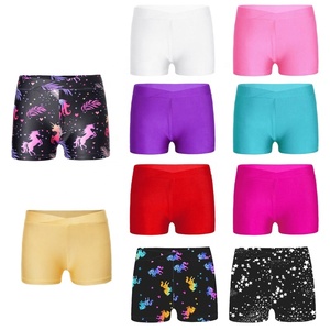 3-16 ans Enfants Filles Enfants Costume de Danse pour Compétition <span class=keywords><strong>Gymnastique</strong></span> Entraînement Danse Sports Ceinture Shorts Bas - Product Image 2