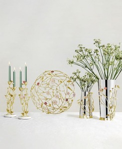 Handcrafted Wildflowers <b>Table</b> Centerpiece Bowl Suitable for Floral Display Home Decor and Special <b>Occasions</b> Wholesale From India - Product Image 2