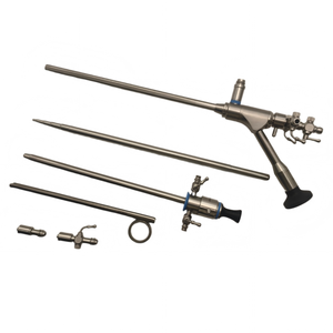 Set de Nefroscopio Percutáneo Veterinario, Kit de Instrumentos de Endoscopia Urológica, Sistema de Nefroscopia Quirúrgica Reutilizable de Acero Inoxidable - Product Image 1