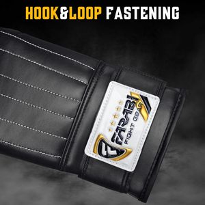 Paire de gants de boxe Farabi à doigts entiers en cuir PU, respirants et anti-humidité, pour entraînement MMA adulte - Product Image 5