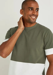 T-shirt décontracté à col rond pour homme, 100 % coton, manches courtes, grande taille, vierge, pour l'été, vente en gros, avec services OEM de qualité économique - Product Image 5