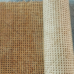 Vietnam Natural Brown Open Weave Rattan <b>Webbing</b> Cane 60cm Width For DIY Headboard Improvement Work 99 Gold Data - Product Image 3