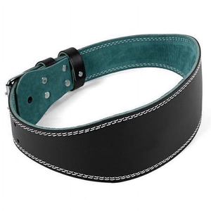 Ceinture de musculation en cuir véritable durable, vente en gros, ceinture de soutien dorsal pour la musculation et l'entraînement de force - Product Image 5
