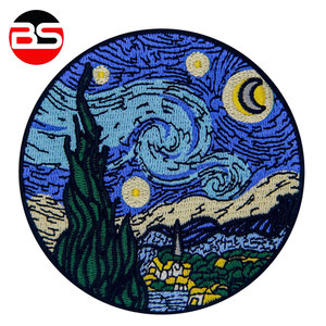 Patch brodé adhésif léger en matériau durable avec bordure Merrow, qualité supérieure, vente chaude - Product Image 6