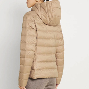 Chaqueta Acolchada de Invierno para Mujer, Forrada de Felpa, Cómoda, Suave, Transpirable, con Cierre de Cremallera, Secado Rápido, Color y Logotipo Personalizables, OEM - Product Image 4