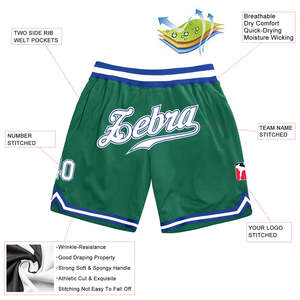 Wholesale Customized Sublimation Shorts 100% Polyester Sports Team Shorts <b>Custom</b> Club Shorts Training Shorts Personalized Print - Product Image 5