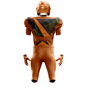 Conjunto de Uniforme de Fútbol Americano de Poliéster, Tela Atlética Resistente, Ajuste Cómodo, Ideal para Entrenamientos y Partidos de Liga - Product Image 2