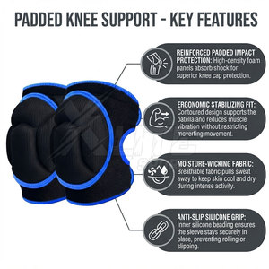 Protection Professionnelle pour Gardien de But : Genouillères en Mousse EVA Ajustables pour Hommes et Femmes – Collection d'Équipements de Football du Fabricant - Product Image 6