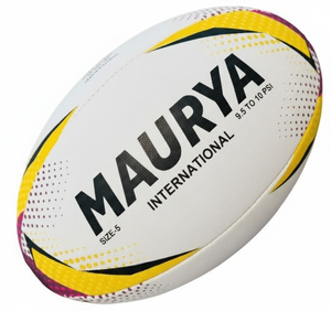 Ballon de rugby personnalisé avec logo, chambre à air en latex - Durable et écologique - Product Image 6
