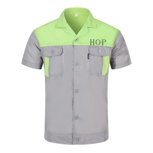 Chemise de mécanicien automobile personnalisée, uniforme d'équipe de course, vêtements de travail en coton, fournisseur de vêtements de course automobile, chemises de mécanicien robustes - Product Image 1