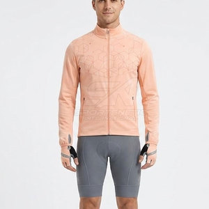 Breathable Full Zip Running Winter <b>Jacket</b> For Men Durable Sports Outerwear For Running Training <b>Workouts</b> And Active Lifestyles - Product Image 3