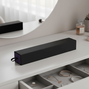 Caja de Regalo Rígida para Joyería de Aspecto Profesional | Cartón de Papel Kraft con Recubrimiento UV, Laminación Mate y Acabado en Relieve - Product Image 2