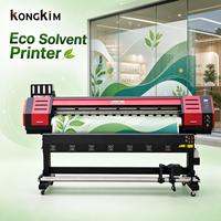 Machine d'impression grand format à solvant écologique Kongkim pour atelier d'impression, de 4 à 10 pieds (1,3 à 3,2 m)