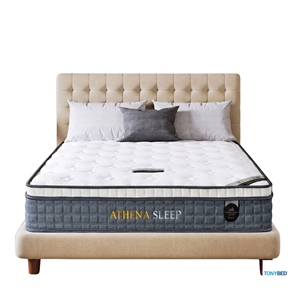 Factory Direct Price Modern Pocket Spring King <b>Mattress</b> Ready To Ship OEM ODM Custom Logo Bulk Wholesale - Product Image 1