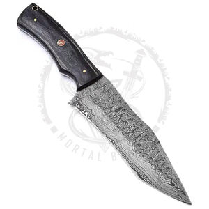 Cuchillo de Caza Profesional Hecho a Mano, Hoja Fija, Mango de Madera Pakka, Cuchillos para Exteriores - Product Image 2