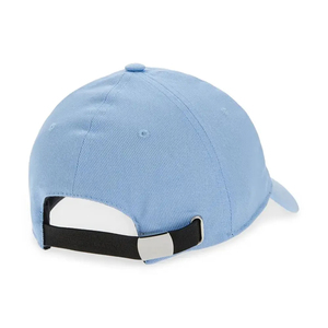 Casquette de baseball bleu clair à 6 panneaux, boucle métallique réglable, unisexe, décontractée, en sergé - Product Image 2