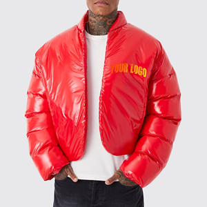Puffer Jackets Premium Streetwear Down Jackets Insulated Waterproof Winter Coat OEM Wholesale - Product Image 4