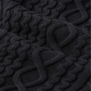 Suéter de Punto Trenzado para Mujer, Cuello Redondo, Suave y Cálido, Informal, Manga Larga, Antiarrugas, Calidad Premium, Personalizable - Product Image 6