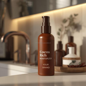 Crema Humectante Rica en Cacao para Piel Seca, Hidratación Profunda, Loción Corporal con Manteca de Cacao, Fabricante de Cosméticos de Marca Privada OEM - Product Image 3
