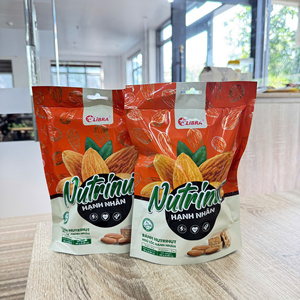 Libra Nutrinut Almond Biscuits 195g Energy Healthy Snack Export Vietnam Manufacturer Free Sample - Product Image 5