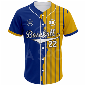 Custom <b>Baseball</b> Jersey Set Four-Way Stretch Moisture-Wicking Sublimated Breathable Polyester Summer Team Wear Fast Shipping Low - Product Image 2