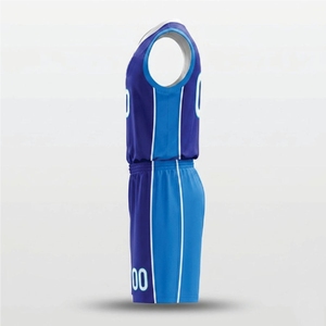 Tenues de basket-ball avec shorts assortis et maillot sans manches, ensemble de vêtements de sport légers - Product Image 3