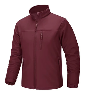 Men’s Custom Softshell Fleece Jacket Winter Tactical Windbreaker Coat - Product Image 6