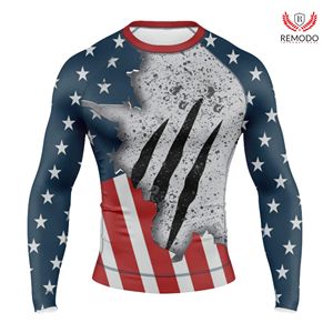 Low MOQ Custom Sublimation Printed Rhinestone 100% Polyester Slim-Fit Breathable Stretch Quick Dry Compression <b>Martial</b> <b>Art</b> <b>Wear</b> - Product Image 1