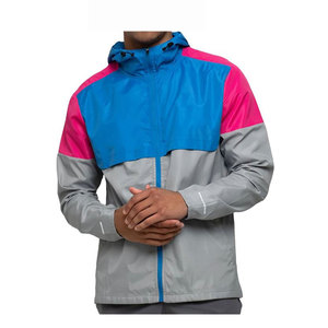 Veste coupe-vent pour homme à prix abordable, sur mesure, très tendance, confortable, style optimal, vêtement de sport actif. - Product Image 1