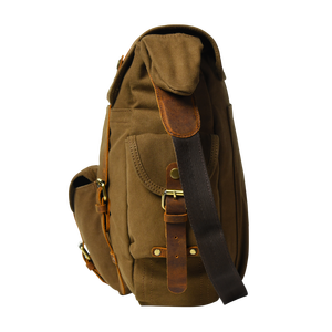 Mochila de Cuero Genuino para Hombre, Diseño Nuevo, de Alta Calidad, Moderna, Gran Capacidad, Estilo Simple, Cierre de Cremallera, Poliéster - Product Image 4
