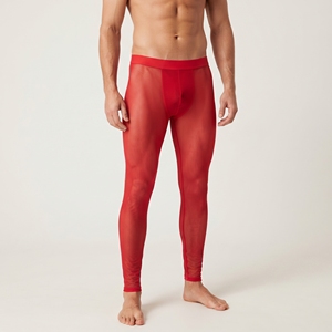 Pantalon transparent en maille fine de haute qualité, pantalon élégant transparent, 100% polyester, séchage rapide, pantalon transparent pour homme - Product Image 2