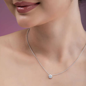 Colgante de Diamante CVD de 1.51CT, Corte Brillante Redondo, Oro Sólido de 14K, Certificado IGI, Color D, VVS, Joyería de Lujo para Mujer, Venta al Por Mayor - Product Image 1