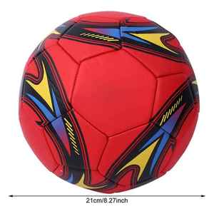 Ballon de football thermique personnalisé de haute qualité en cuir PU, logo imprimé personnalisable, fabrication OEM professionnelle - Product Image 4