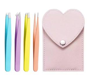 Pinzas de Precisión Profesionales con Punta Nano para Cejas, Herramienta de Belleza y Colores Personalizables, Herramientas de Maquillaje - Product Image 4