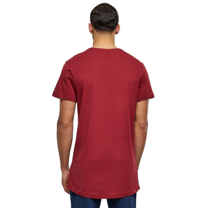 T-shirt à manches courtes pour homme, col rond, coupe classique, couleur unie, jersey décontracté en coton - Product Image 2
