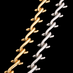 Chaîne cubaine de luxe pour homme, style hip-hop, personnalisée, avec micro-pavé de moissanite, style rappeur, bijoux de luxe - Product Image 3