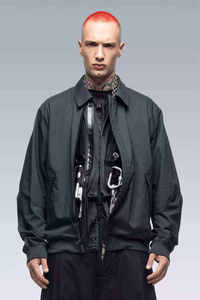 Men's Techwear <b>Jacket</b> <b>Waterproof</b> Tactical Windbreaker Urban Cyberpunk Streetwear Functional Multi-pocket Darkwear Coat 2026 - Product Image 4