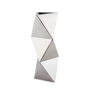 Premium decorative metal flower vase home accent centerpiece stylish modern durable elegant handcrafted finish design - Product Image 5