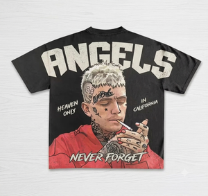 เสื้อยืดผู้ชายพิมพ์ลายโลโก้ตามสั่ง ผ้าคอตตอนหนา ซักย้อมสีสไตล์ Urban Streetwear ขายส่ง - Product Image 6