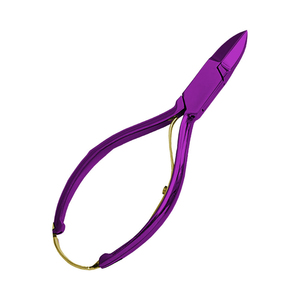 Coupe-ongles professionnel en acier inoxydable robuste, à ouverture large droite/courbe, pour ongles épais des doigts et des orteils - Product Image 1