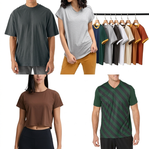 Camiseta de Algodón 100% con Diseño Estampado, Cuello Redondo, Estilo Holgado, Ropa de Trabajo, Camiseta Urbana para Hombre, Venta al Por Mayor - Product Image 4