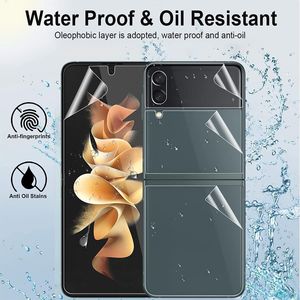 Pour Samsung pour Galaxy Z Flip 3 5G Film protecteur d'écran HD couverture d'objectif souple Hydrogel étui de protection - Product Image 5