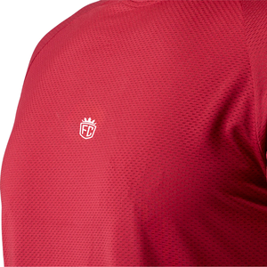 Chemise à manches courtes rouge pour homme, coton premium confortable, vêtements décontractés, chemise de sport élégante, vente en gros, vêtements de sport tendance - Product Image 5