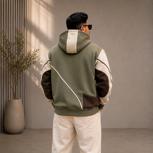 Custom Oversized Men's Cartoon Print Eco-Friendly 100% Cotton Fleece High Quality Streetwear Pullover Hoodie OEM ODM Wholesale - Product Image 4