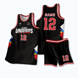 Camiseta de Baloncesto para Hombre al por Mayor, Transpirable, Cómoda, de Secado Rápido, 100% Poliéster, Impresión por Transferencia de Calor, Personalizada - Product Image 3