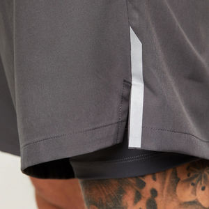 Pantalones Cortos de Compresión Premium para Hombre con Tela Elástica Multidireccional y Servicio de Logotipo Personalizado para Marcas de Ropa Deportiva - Product Image 6