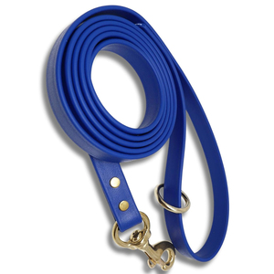 Hot Sale Luxury Custom Made Low MOQ Heavy Duty Leather Dog Leash Customized Color And Logo Leather Dog Leash - Product Image 3