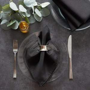 Anillo de Servilleta Metálico para Mesa de Comedor que Mejora la Presentación de las Comidas con Elementos Decorativos Coordinados - Product Image 2