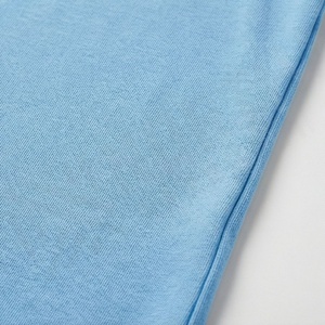 T-shirt personnalisé en coton 100% pour femme, coupe oversize à épaules tombantes, col montant étendu, t-shirt de haute qualité - Product Image 5