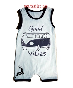100% Organic Cotton Baby Romper Short Sleeve Soft Breathable Waterproof V-neck Snap Button Closure Custom Logo Unisex OEM - Product Image 6